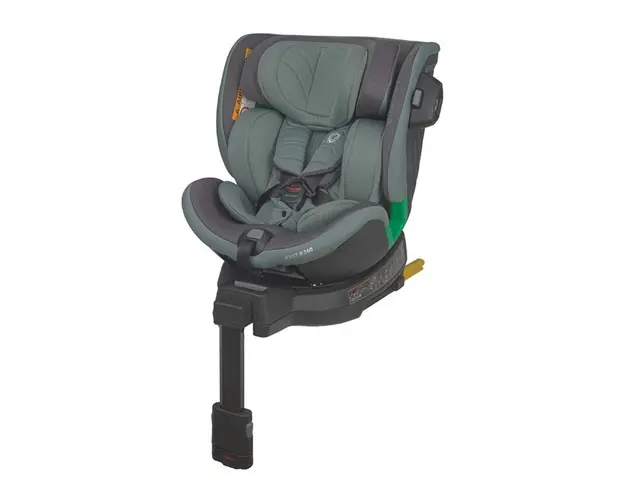 Scaun auto cu isofix, Isize 40-100 cm, Coccolle Mago, Greenstone