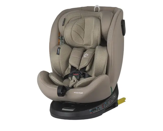 Scaun auto rotativ, Coccolle Nova, iSize 40-150 cm, Sand Beige