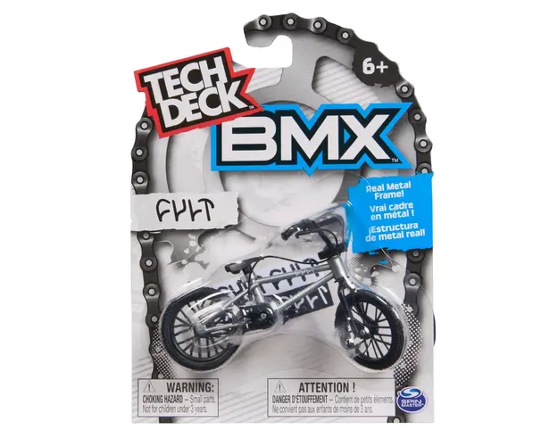 Mini BMX bike, Tech Deck, Cult, 20147582