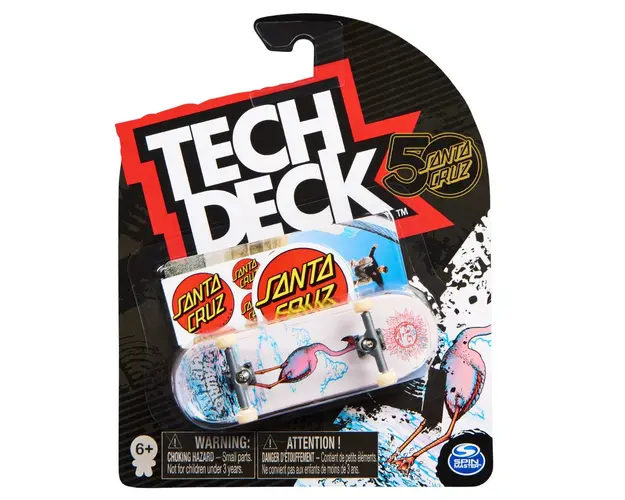 Mini placa skateboard Tech Deck, Santa Cruz Maurio McCoy, 20141232