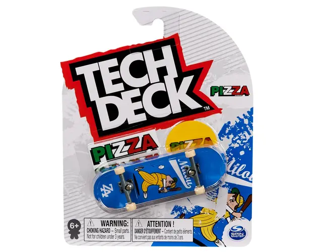 Mini placa skateboard Tech Deck, Pizza, 20141532