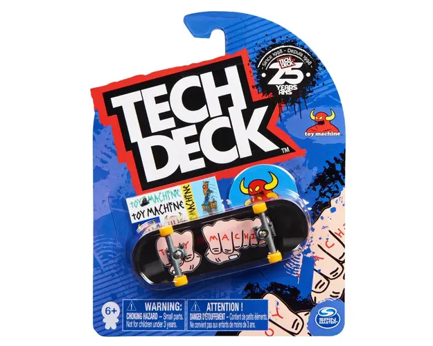 Mini placa skateboard Tech Deck, Toy Machine, 20141349