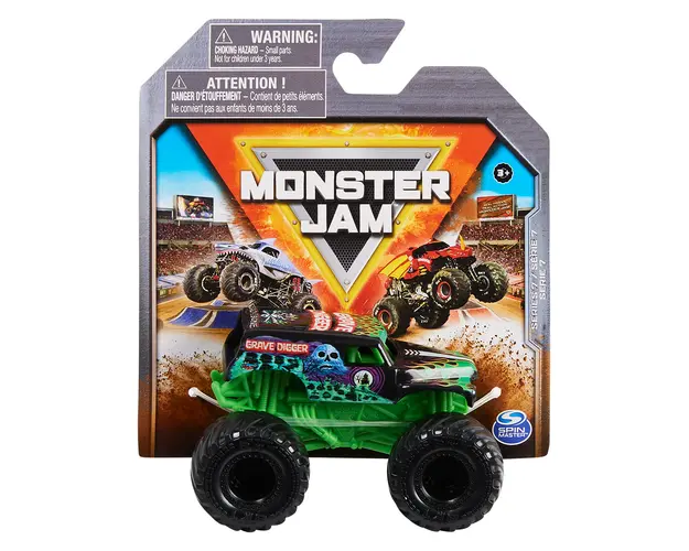 Masinuta Monster Jam 1:70, Grave Digger, 20138699