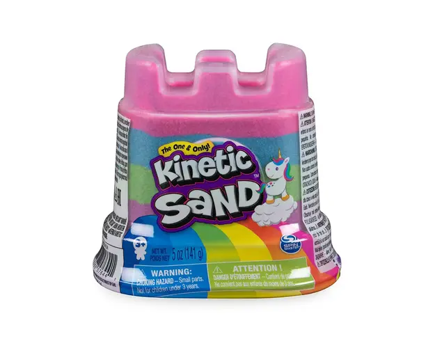 Kinetic Sand, Castel Curcubeu, nisip parfumat, Roz