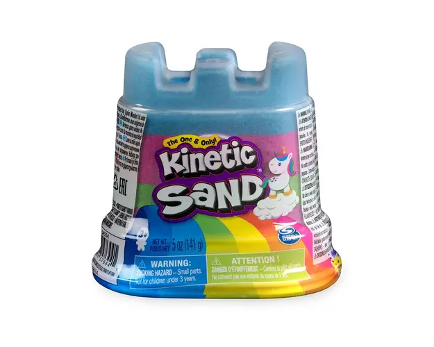 Kinetic Sand, Castel Curcubeu, nisip parfumat, Albastru