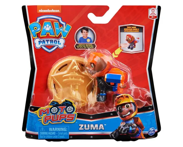 Figurina Paw Patrol Moto Pups, Zuma, 20128240