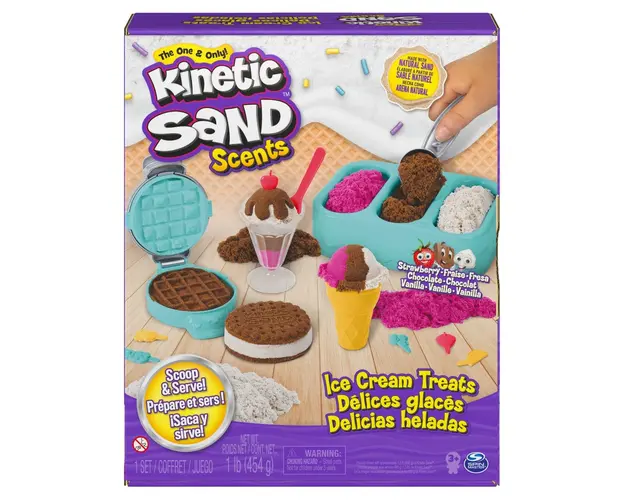 Set de creatie Kinetic Sand, Ice Cream Treats