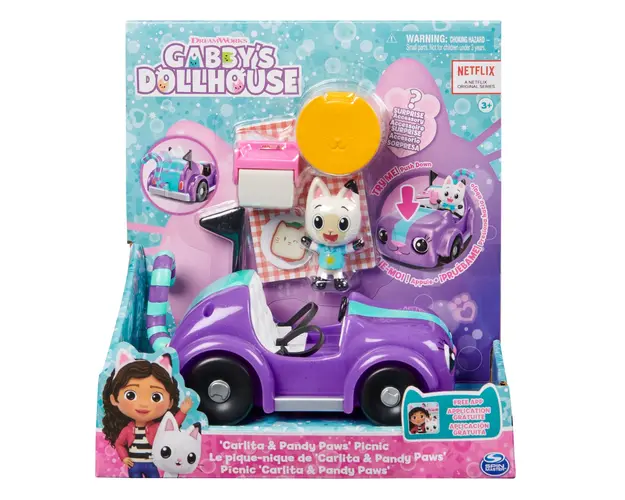Set de joaca, Carlita si Pandy Paw, Gabbys Dollhouse, Picnic