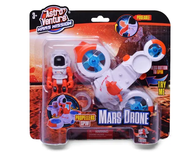 Set figurina cu drona de explorare, Mars Mission, Mars Drone