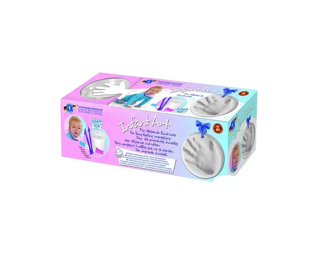 Kit amprenta bebelusi Feuchtmann, Alb