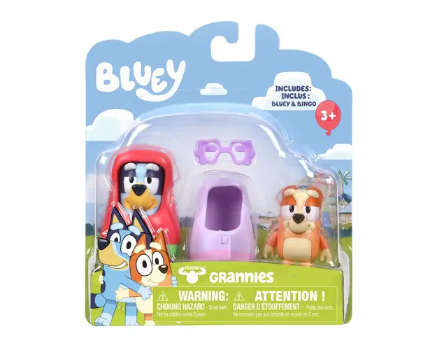 Set 2 figurine Bluey, cu accesorii 