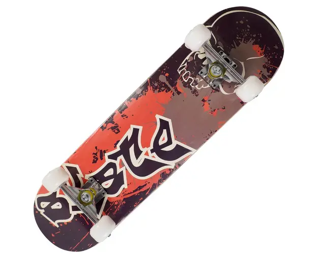 Skateboard Action One, ABEC-7 Aluminiu, 79 x 20 cm, Multicolor Skate Skull