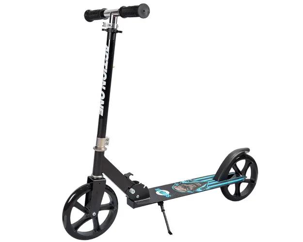 Trotineta pliabila Skull Rider, Action One, Negru
