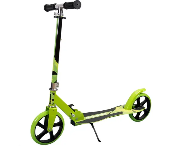 Trotineta pliabila Nitro Green, cu cric si roti 200 mm, Action One, Verde