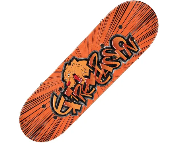 Penny board, Action One, Extreme Passion, print pe ambele fete, 41 x 12 cm, Multicolor