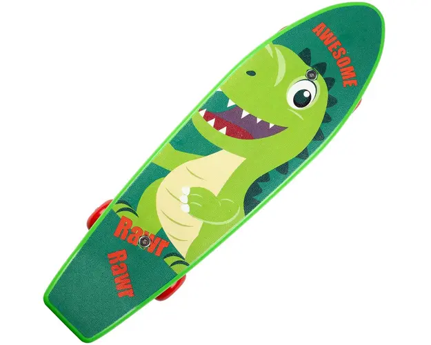 Penny board, Action One, T-Rex, 53 x 14.5 cm, Verde