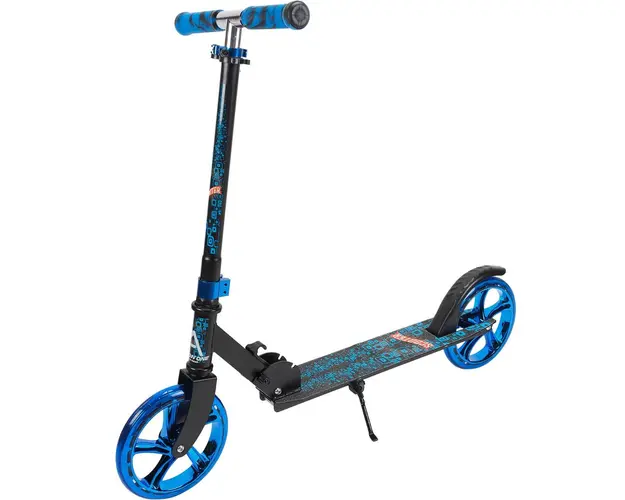Trotineta pliabila, Action One, Electric, cu cric, roti 200 mm, Albastru