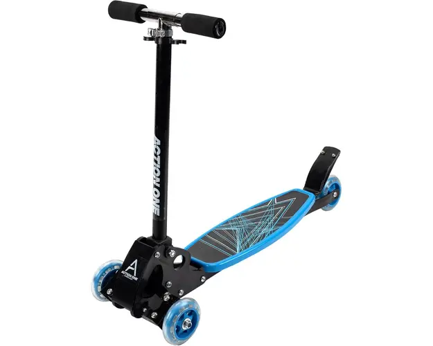 Trotineta cu 4 roti, Action One Rookie, Blue
