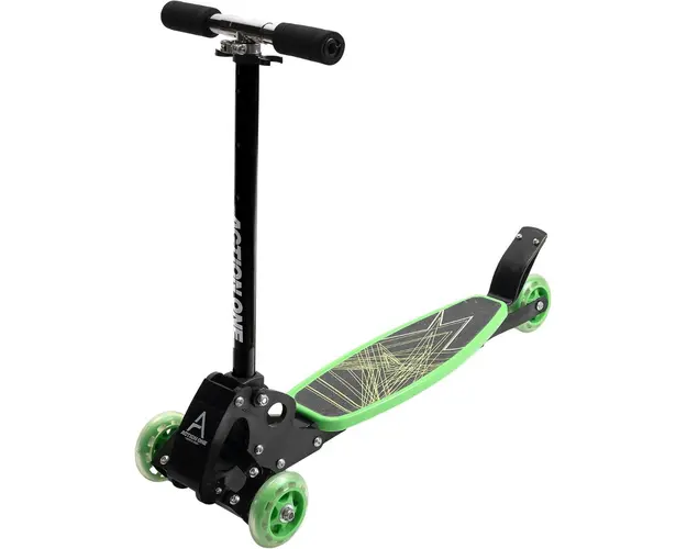 Trotineta cu 4 roti, Action One Rookie, Verde