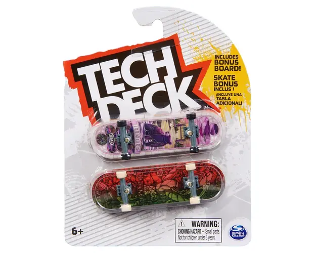 Set 2 mini placi de skateboard, Tech Deck, Real B, 20148085