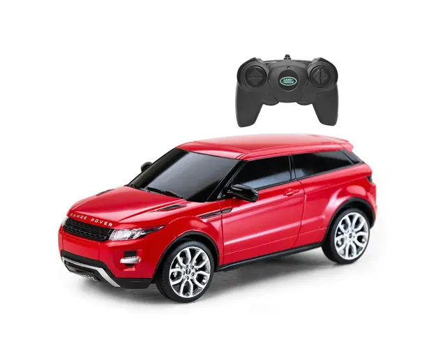 Masinuta cu telecomanda Rastar, Range Rover Evoque, rosu, 1:24