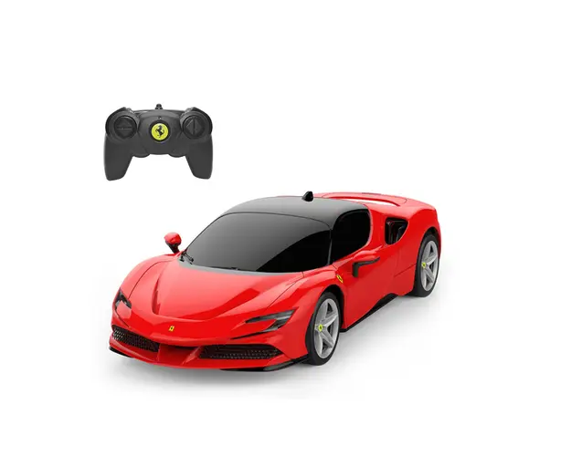 Masinuta cu telecomanda Rastar, Ferrari Sf90 Stradale,1:24