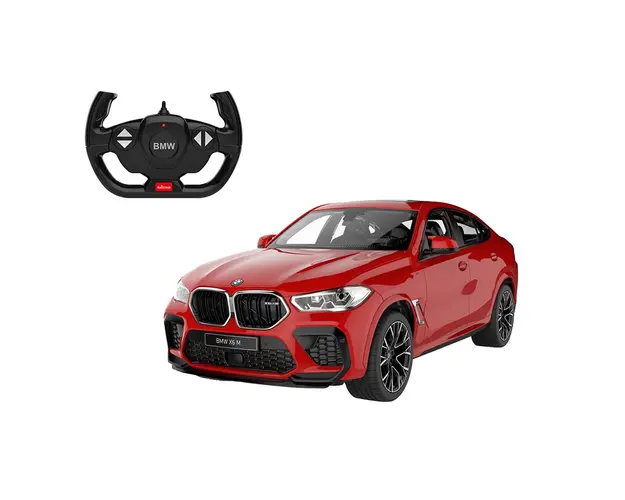 Masinuta cu telecomanda, Rastar BMW X6 M, Rosu 1:14 