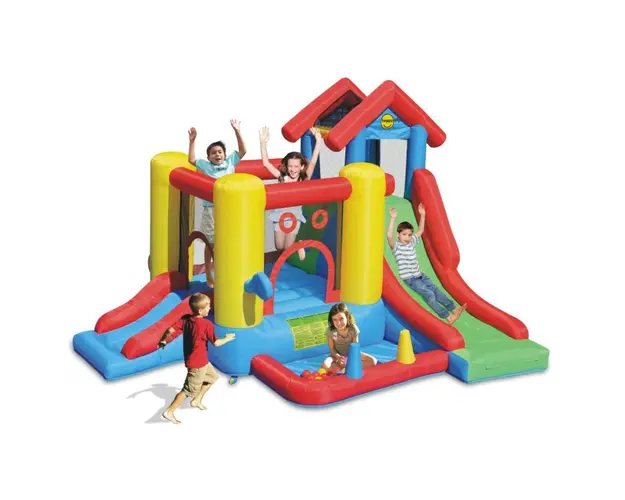 Saltea gonflabila Happy Hop, Play Center 7 in 1