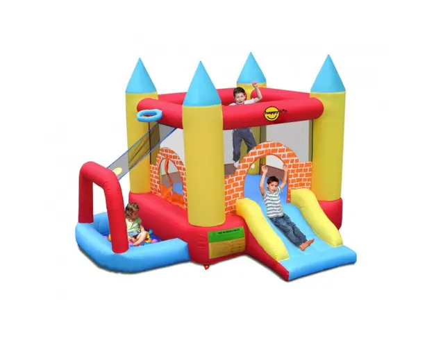 Saltea gonflabila Happy Hop, Play Center 4 in 1