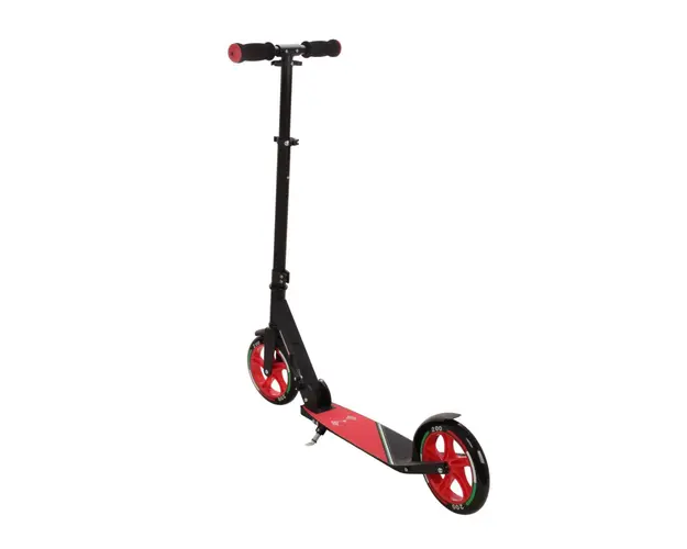 Trotineta pliabila cu roti 200 mm, Mesuca, Ferrari, Junior, Negru