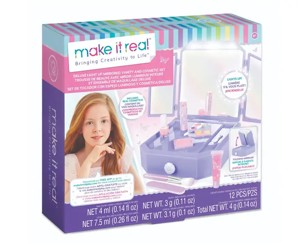Set de cosmetice cu oglinda, Make It Real