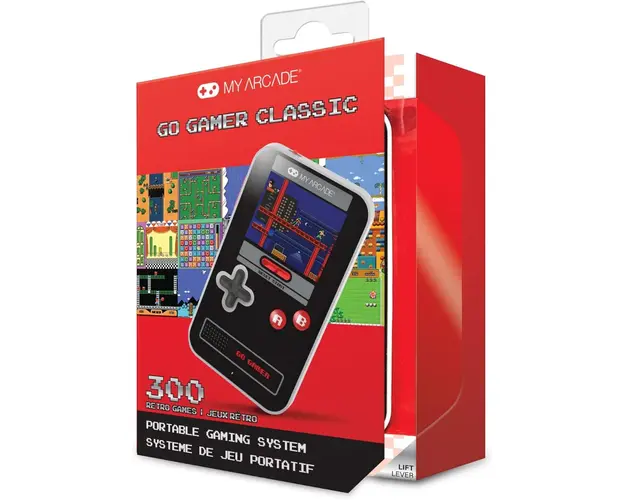 Consola portabila, My Arcade, Go Gamer Clasic, Rosu