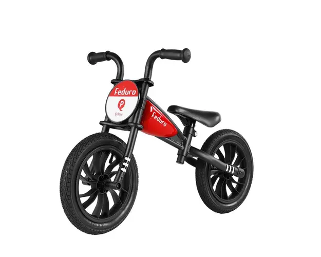 Bicicleta fara pedale, Qplay Feduro, Rosu