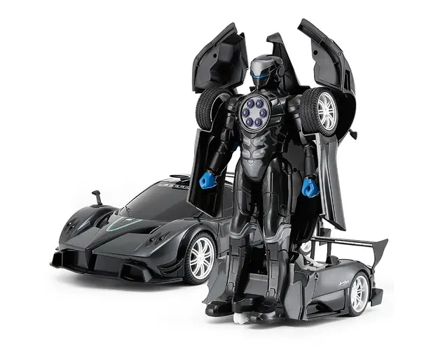 Masinuta cu telecomanda Rastar Pagani Transformable, Negru, 1:14