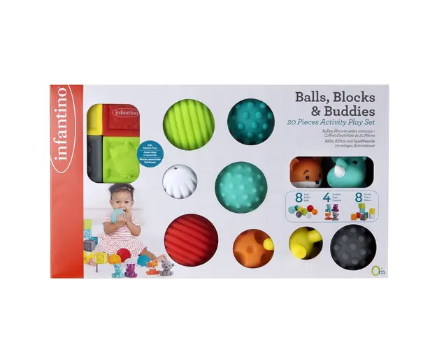 Set jucarii si forme moi, Infantino, 20 piese