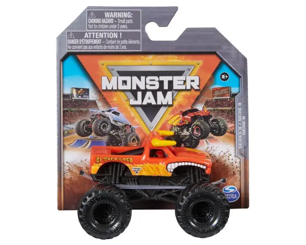 Masinuta Monster Jam 1:70, El Toro Loco, 20142626