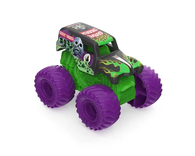 Masinuta Monster Jam Mini, Grave Digger, 20132796
