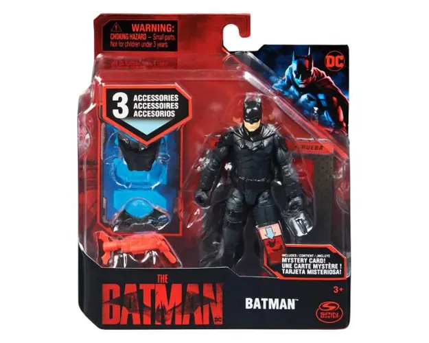 Set figurina cu accesorii din film, Batman, Wingsuit, 10 cm, 20130924
