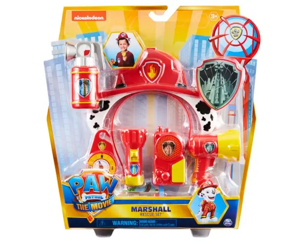 Set de joaca, Paw Patrol, echipament din film, Marshal, 20132847