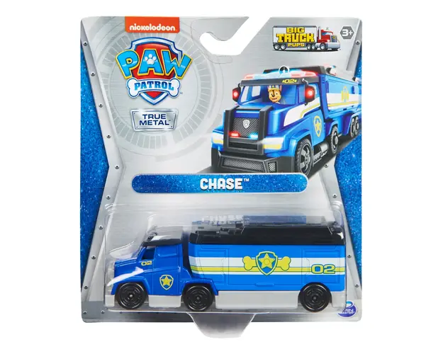 Masinuta Paw Patrol, Camion metalic, Chase, 20139892