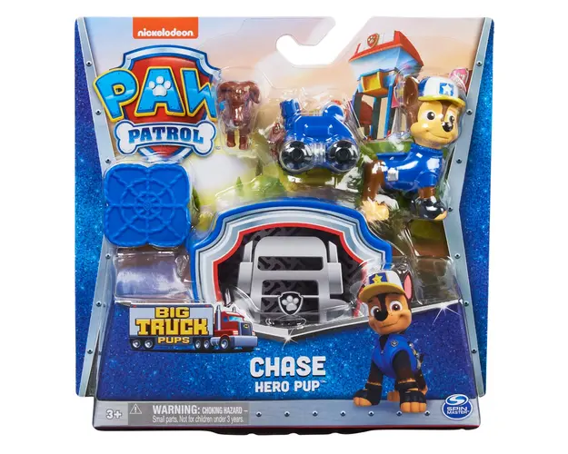 Set figurine Paw Patrol, Chase Hero Pup, 20137390