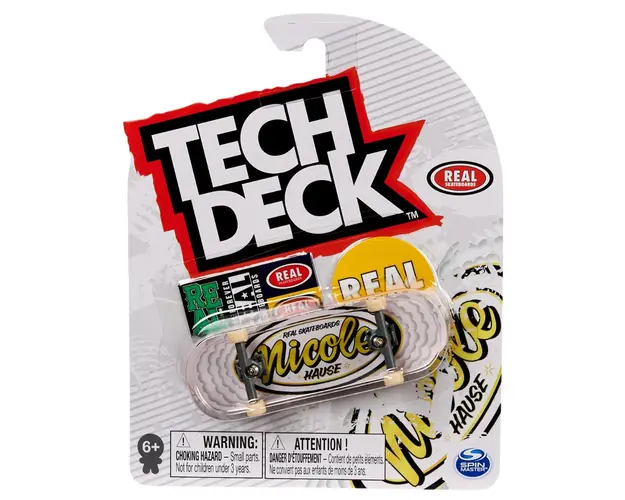 Mini placa skateboard Tech Deck, Real Nicole Hause, 20142044