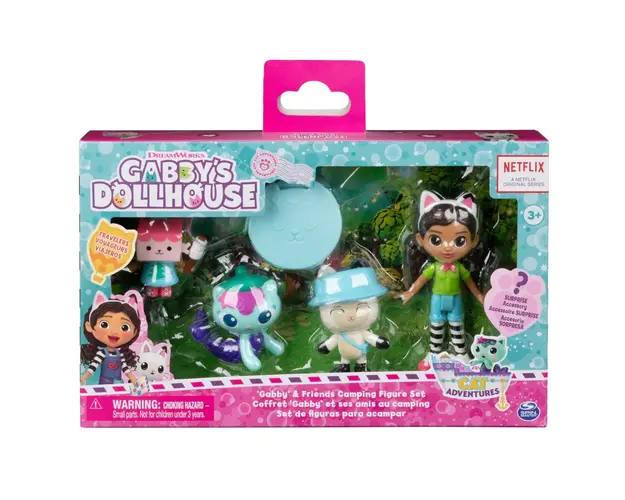 Set de joaca, Gabbys Dollhouse, La Camping, 6067225