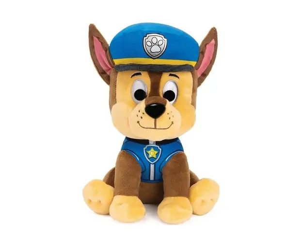 Jucarie de plus, Paw Patrol, Chase 23 cm, 6058444