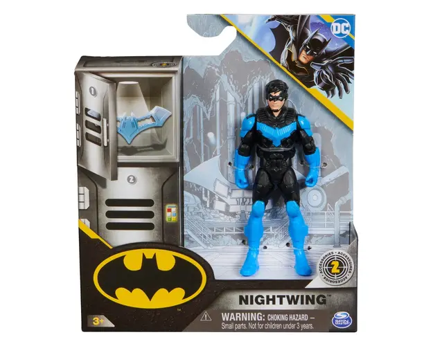 Set figurina cu 2 accesorii surpriza, Nightwing, 20143789
