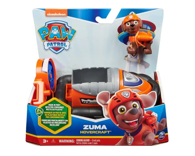 Masinuta cu figurina Paw Patrol, Hovercraft Zuma, 20144469