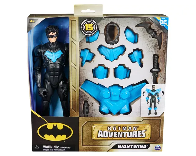 Figurina Batman Adventures, Nightwing, 15 accesorii, 20145379