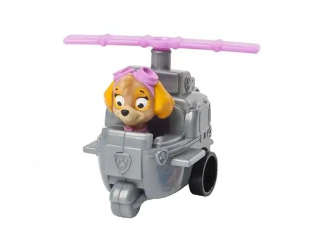 Mini figurina Skye cu masinuta Paw Patrol, 20087613