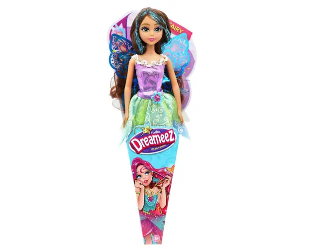 Papusa zana cu par brunet, Dreameez, 29 cm