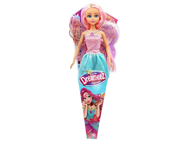 Papusa zana cu par roz, Dreameez, 29 cm